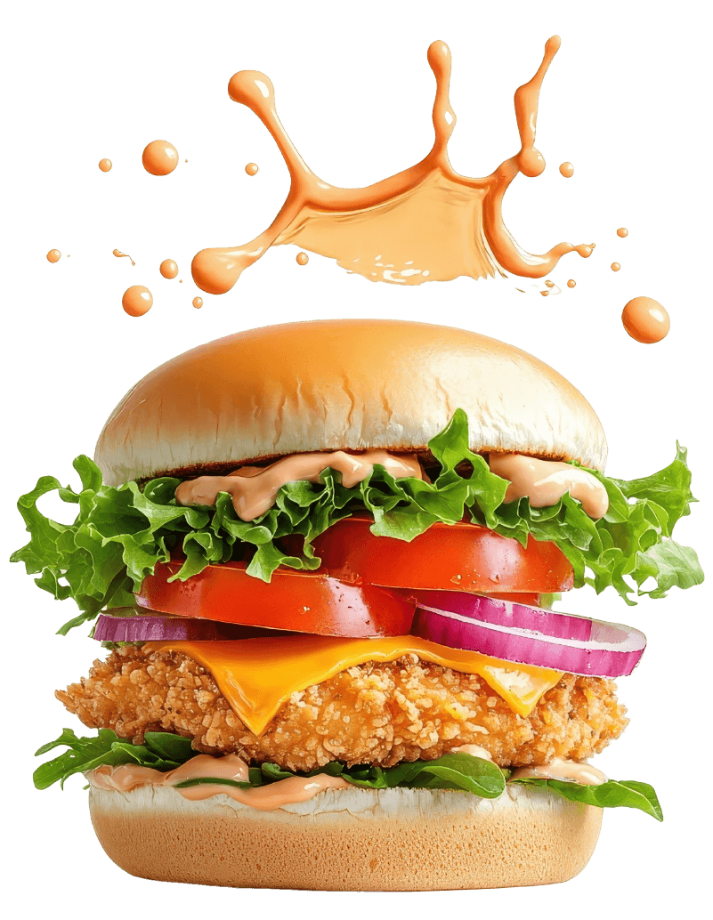 Chiken Burger Double salade