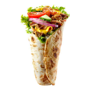 Shawarma Poulet Pané