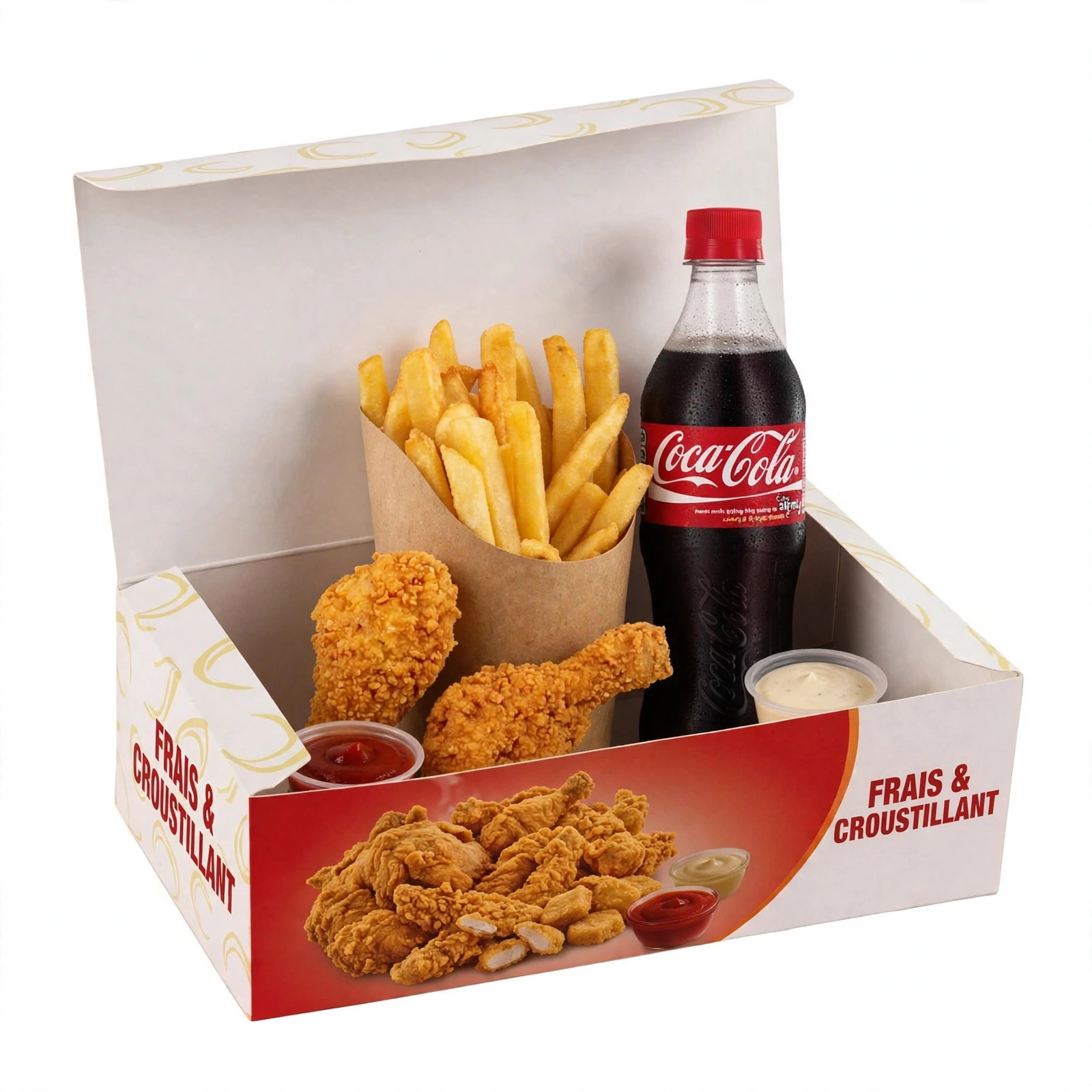 02 Trilia / frites + Coca Cola